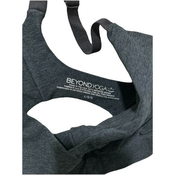 Beyond Yoga Spacedye On Center Sports Bra Darkest Night Size L - Picture 5 of 8